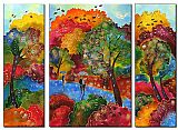 landscape Autumn Wind painting
